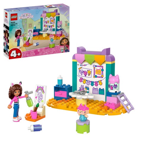 LEGO GABBYS DOLLHOUSE: CRAFTING WITH BABY BOX