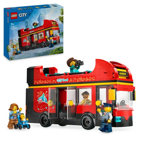 LEGO CITY GREAT VEHICLES: RED DOUBLE-DECKER SIGHTSEEING BUS