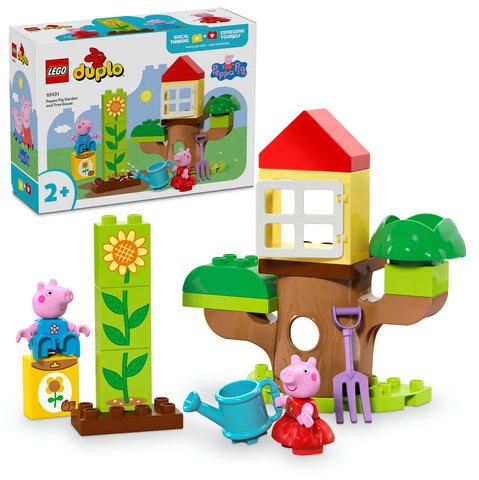 LEGO PEPPA PIG: PEPPA PIG GARDEN AND TREE HOUSE