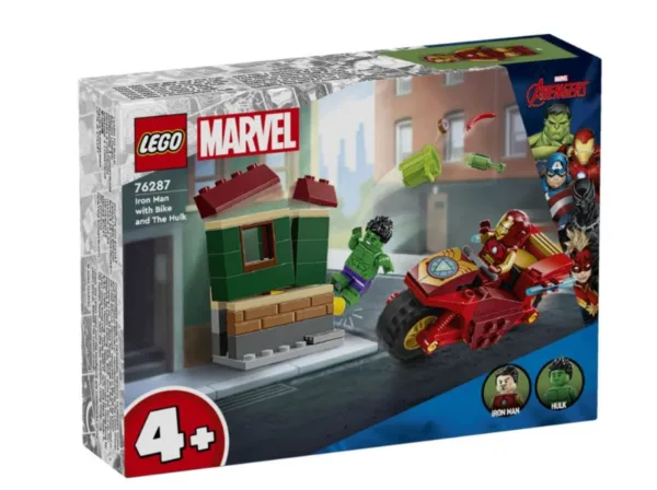 LEGO® SUPER HEROES: IRON MAN WITH BIKE AND THE HULK