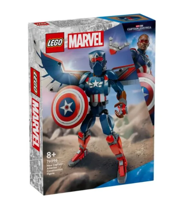 LEGO® SUPER HEROES: NEW CAPTAIN AMERICA CONSTRUCTION FIGURE