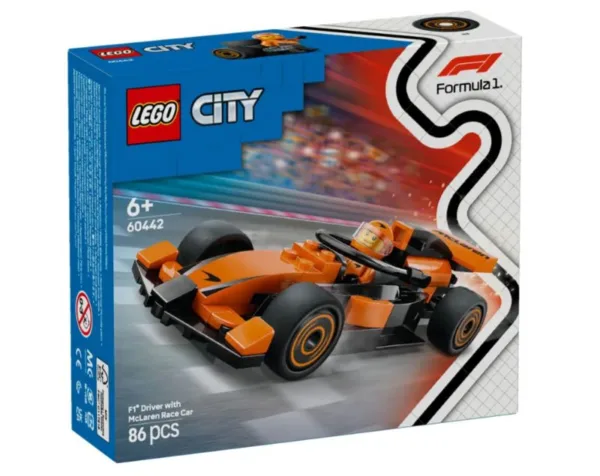 LEGO® CITY: F1® DRIVER WITH MCLAREN RACE CAR