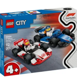 LEGO® CITY: F1® WILLIAMS RACING   HAAS F1® RACE CARS