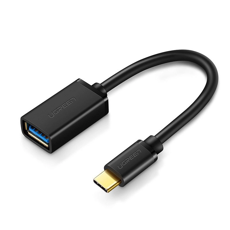 Ugreen US154 30701 USB-A 3.0 (female) / USB-C 3.0 (male) OTG adapter - black