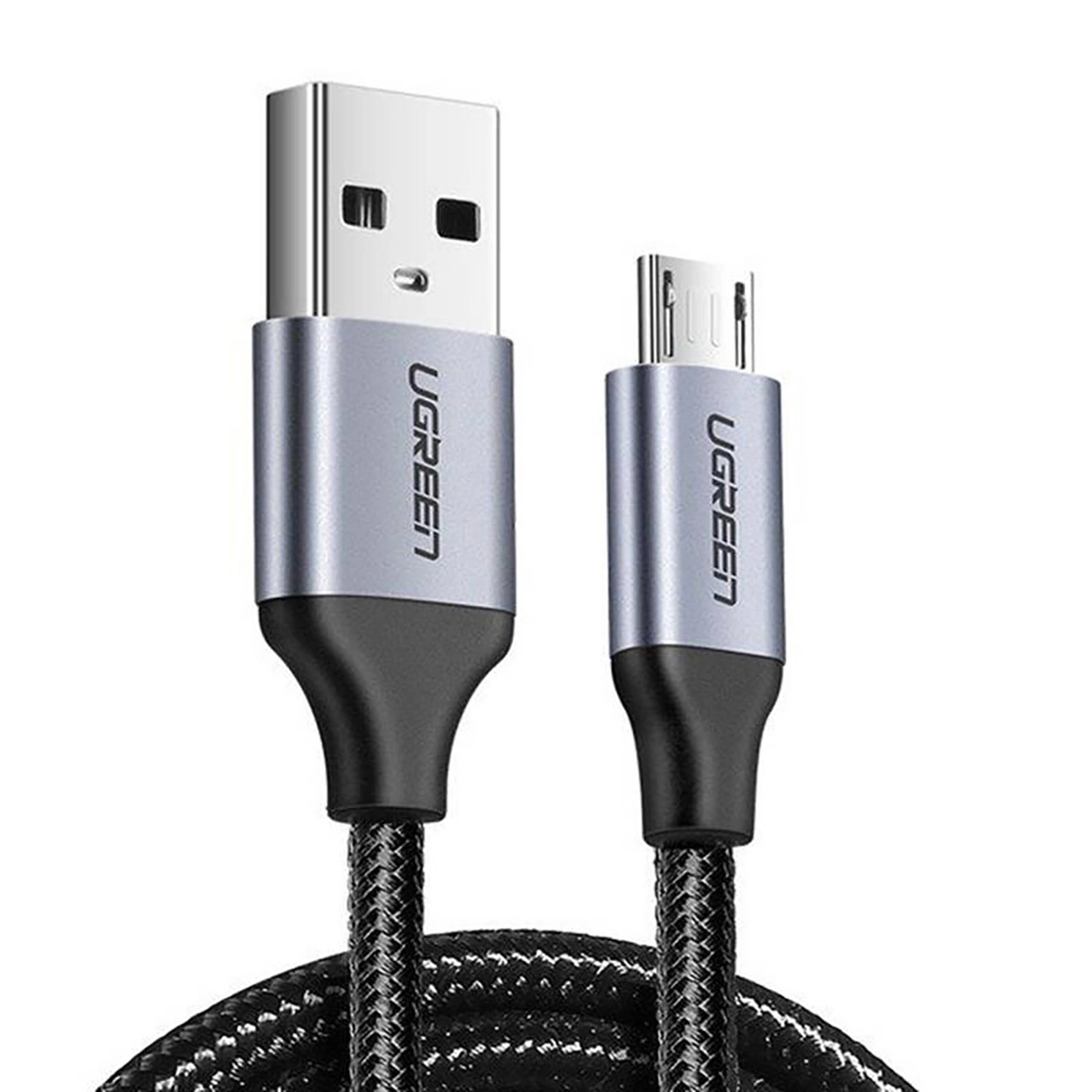 Ugreen US290 60146 USB-A / micro USB 2.4A cable 1m - gray