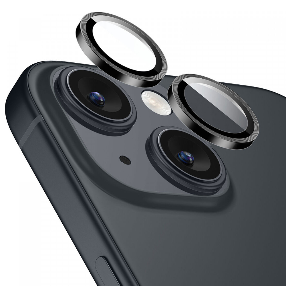 ESR - Armorite Camera Lens Protectors - iPhone 15 / iPhone 15 Plus - Black