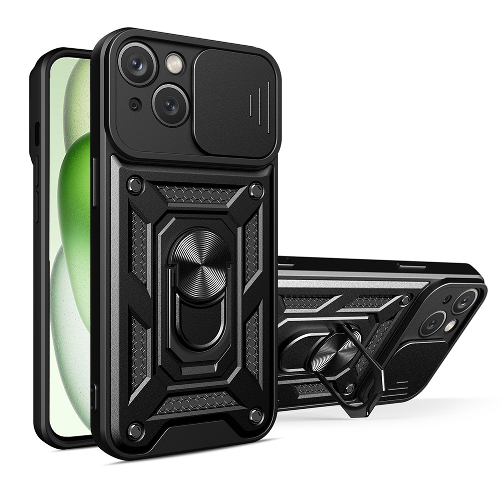 Techsuit - CamShield Series - iPhone 15 - Black