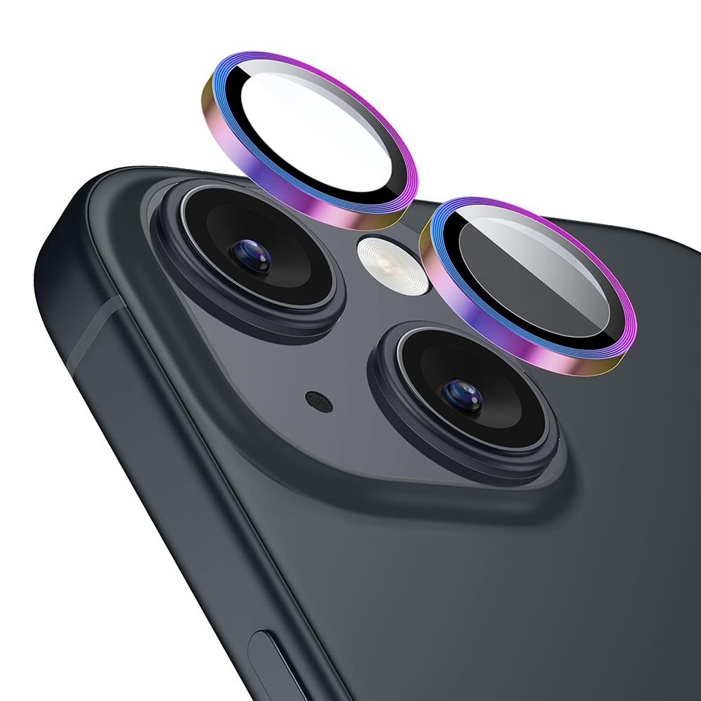 ESR - Armorite Camera Lens Protectors - iPhone 15 / iPhone 15 Plus - Chromatic