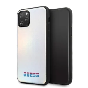 Guess GUHCN58BLD iPhone 11 Pro silver/silver hard case Iridescent