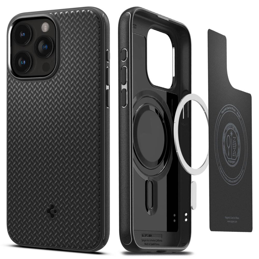 Spigen - Mag Armor - iPhone 15 Pro Max - Matte Black