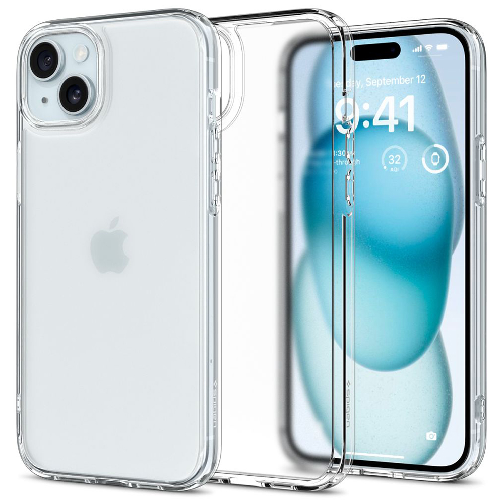 Spigen - Ultra Hybrid - iPhone 15 - Frost Clear