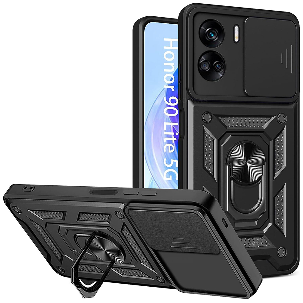 Techsuit - CamShield Series - Honor 90 Lite - Black