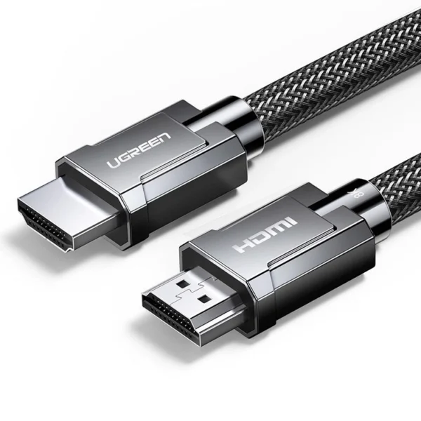 Ugreen cable HDMI 2.1 cable 8K 60 Hz / 4K 120 Hz 3D 48 Gbps HDR VRR QMS ALLM eARC QFT 2 m gray (HD135 70321)