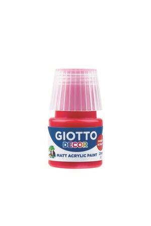 GIOTTO DECOR ACRYLIC 25 ML SCARLET RED