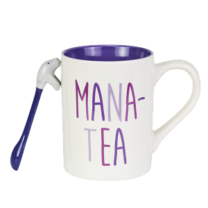 Mana-Tea Mug & Spoon Set 11 cm