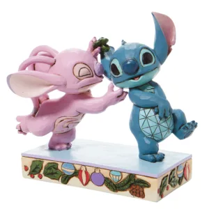 Angel Kissing Stitch Under Mistletoe 14