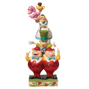 Stacked Alice in Wonderland Figurine 26 cm