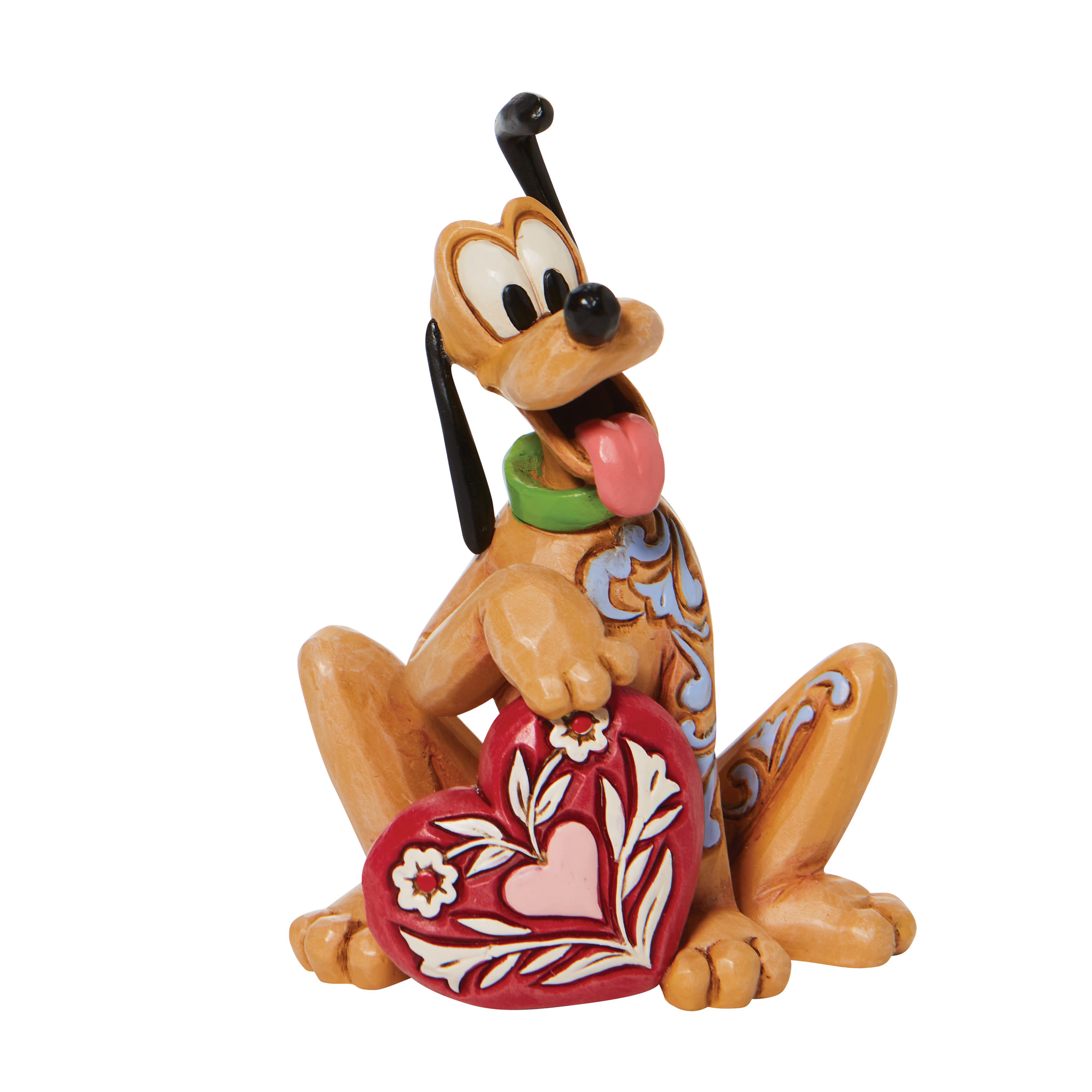 Pluto Heart Mini Figurine 9 cm