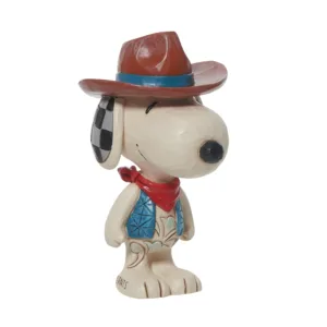 Snoopy Cowboy Mini Figurine 9 cm