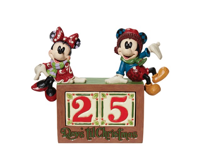 The Christmas Countdown (Mickey & Minnie Mouse Calendar) 19 cm