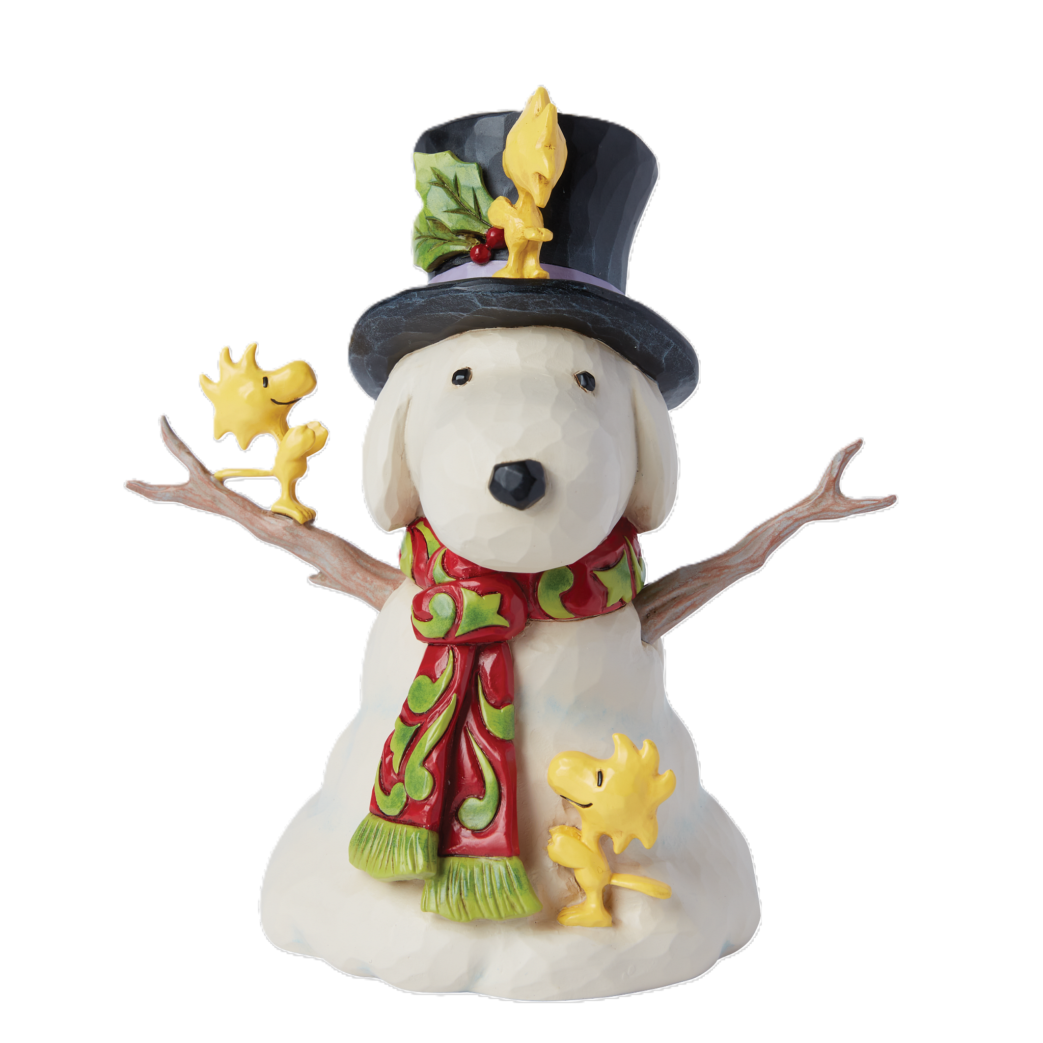 Snoopy Snowman with Woodstock 14