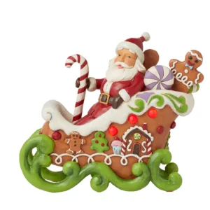 Sharing Sweet Holiday Cheer (Santa LED Sleigh Figurine) 17