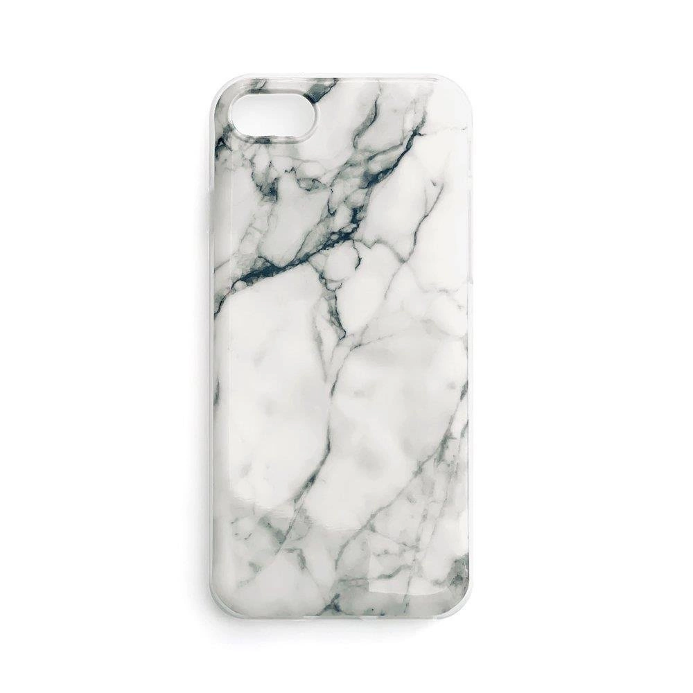 Wozinsky Marble TPU case cover for Xiaomi Mi Note 10 Lite white