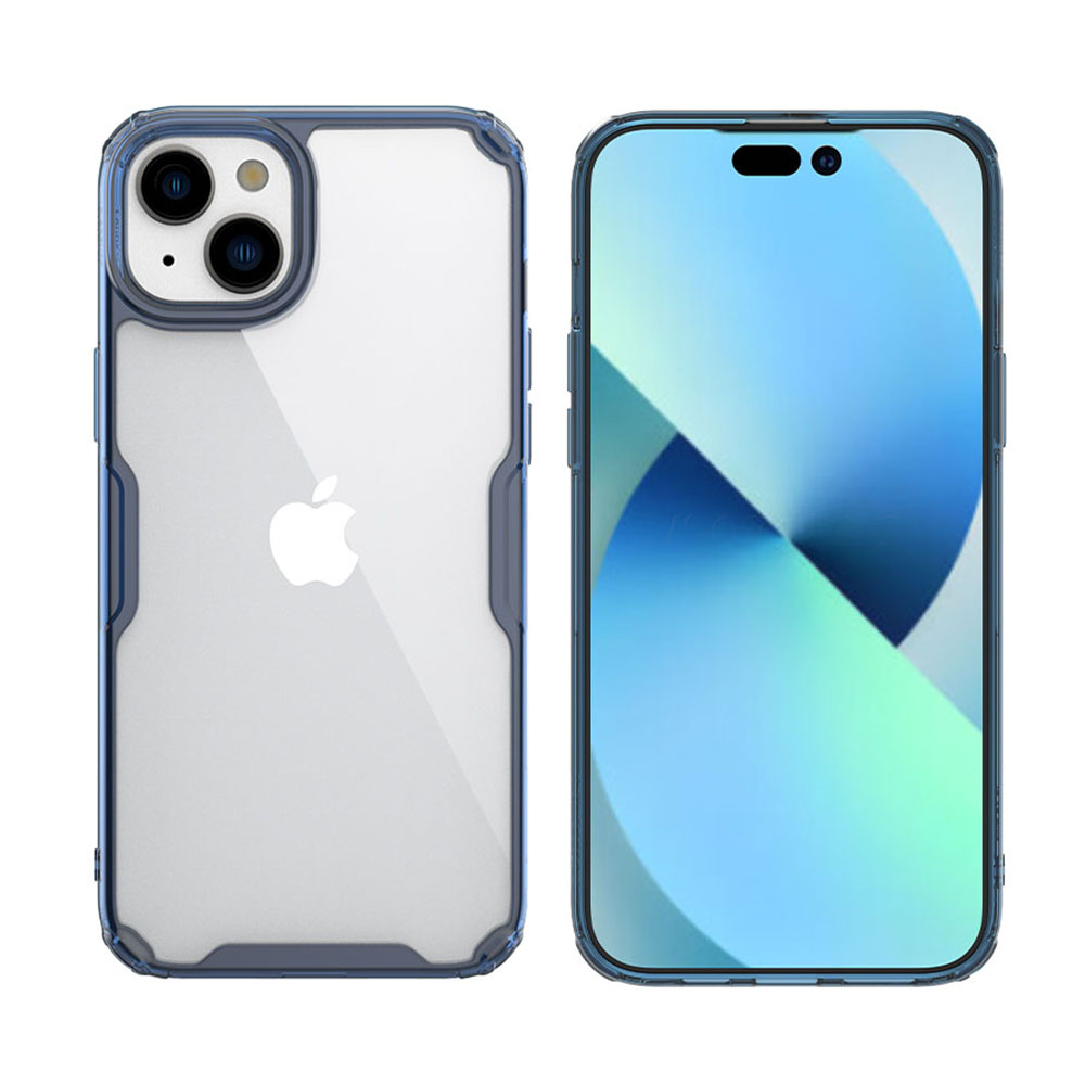 Nillkin - Nature TPU Case - iPhone 15 Plus - Blue