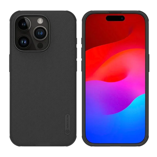 Nillkin - Super Frosted Shield Pro - iPhone 15 Pro - Black