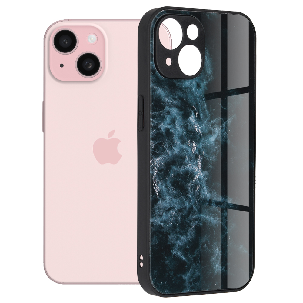 Techsuit - Glaze Series - iPhone 15 - Blue Nebula