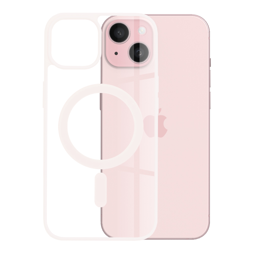 Techsuit - MagSafe Pro - iPhone 15 - Nude Pink