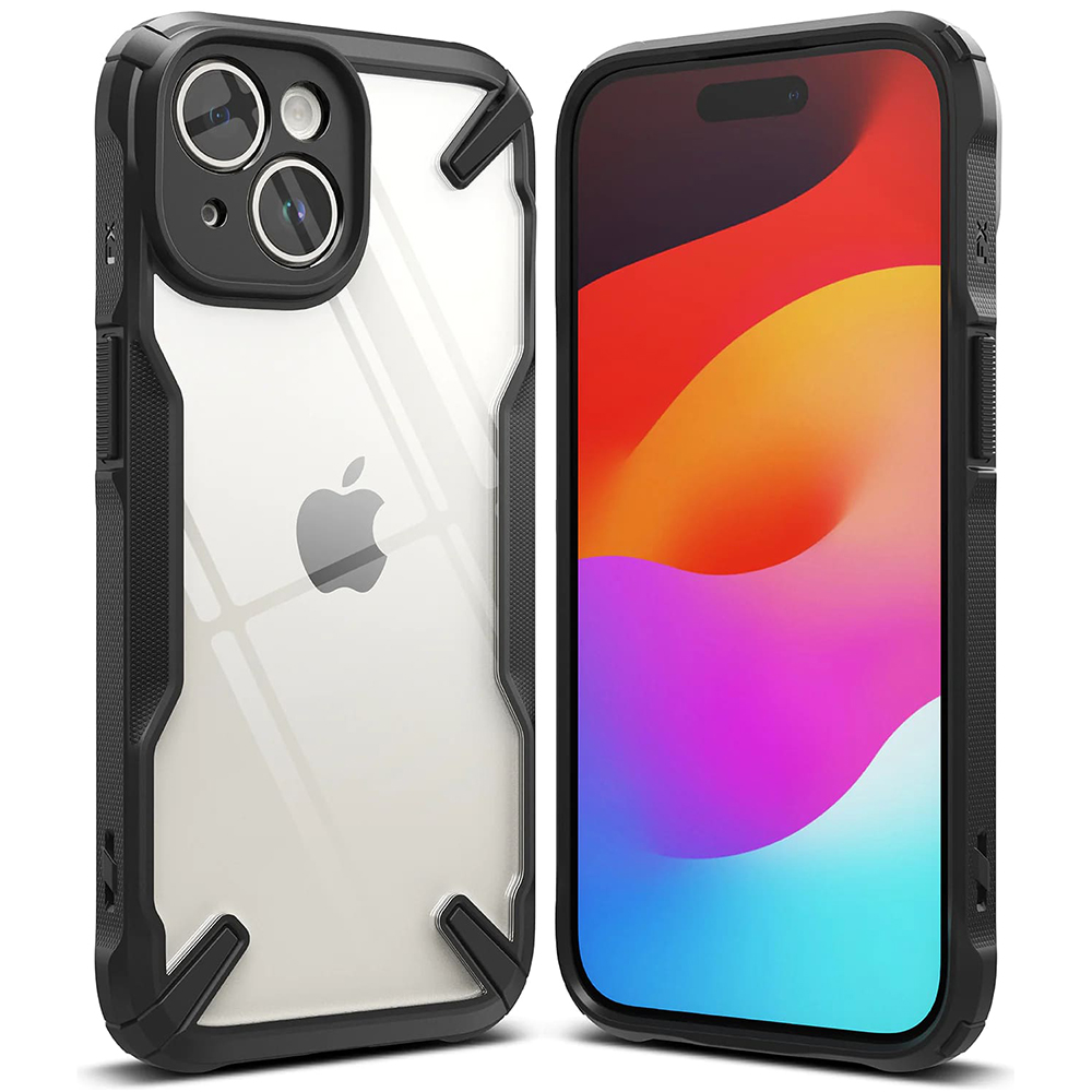 Ringke - Fusion X - iPhone 15 Plus - Black