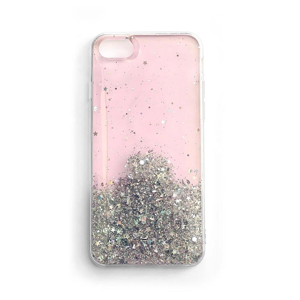 Wozinsky Star Glitter Shining Cover for iPhone 12 Pro Max pink