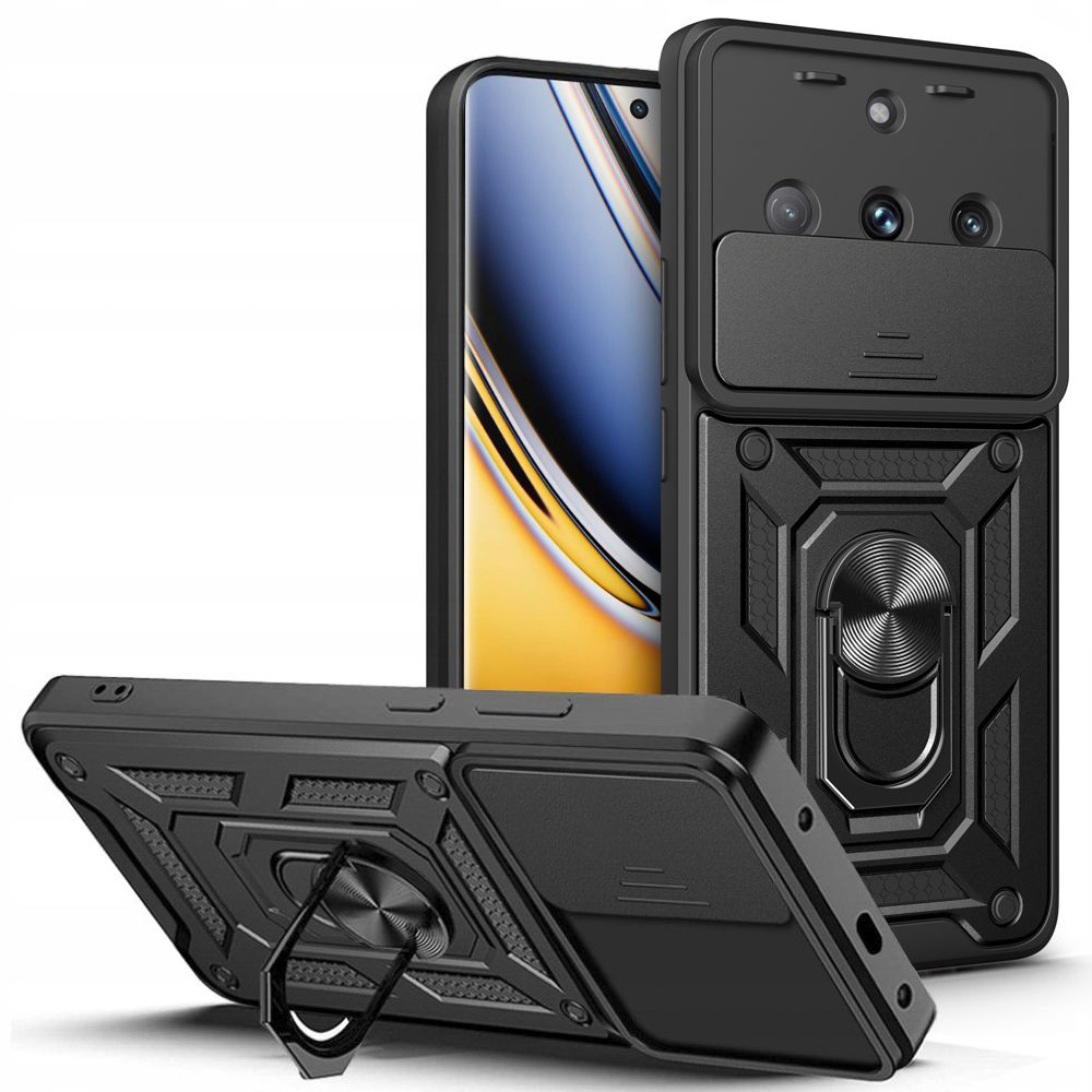 Techsuit - CamShield Series - Realme 11 Pro / 11 Pro+ - Black