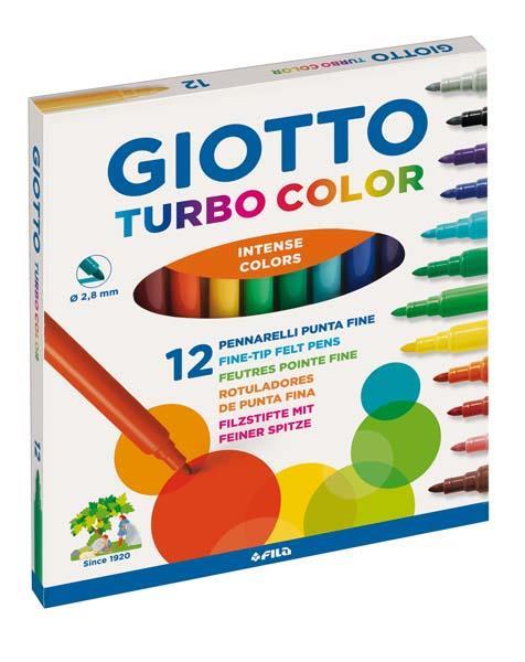 ΜΑΡΚΑΔΟPΟΙ 12ΤΕΜ TURBO COLOR GIOTTO