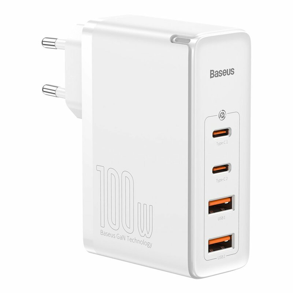 Baseus - Wall Charger GaN2 Pro (CCGAN2P-L02) - 2x USB-C PD 100W