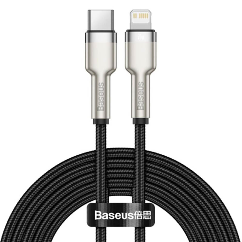 Baseus - Data Cable Cafule Series Metal (CATLJK-A01) - Type-C to Lightning