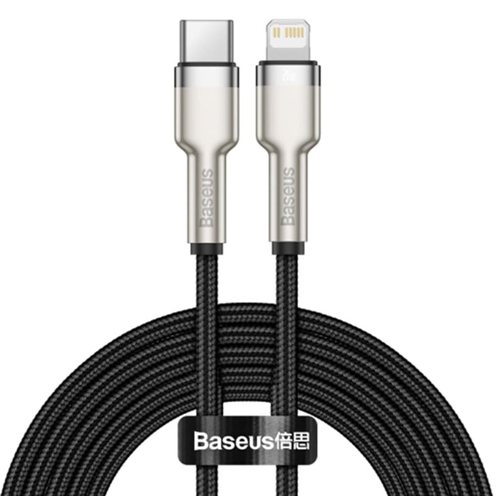 Baseus - Data Cable Cafule Series Metal (CATLJK-01) - Type-C to Lightning