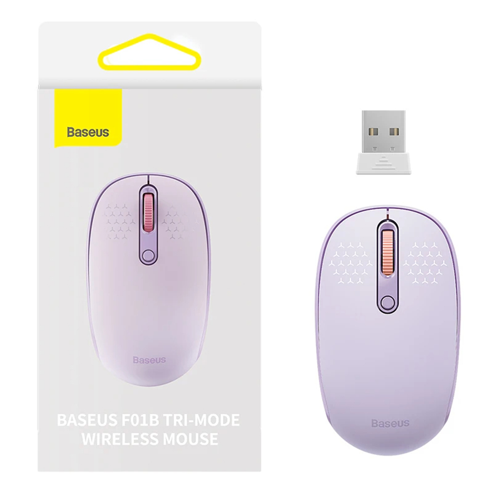 Baseus - Wireless Mouse Tri-Mode F01B (B01055503513-00) - Bluetooth 5.0