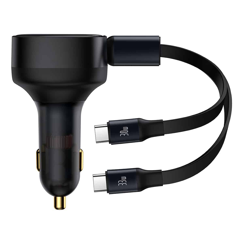 Baseus - Car Charger Enjoyment (C00035500111-00) - Fast Charging