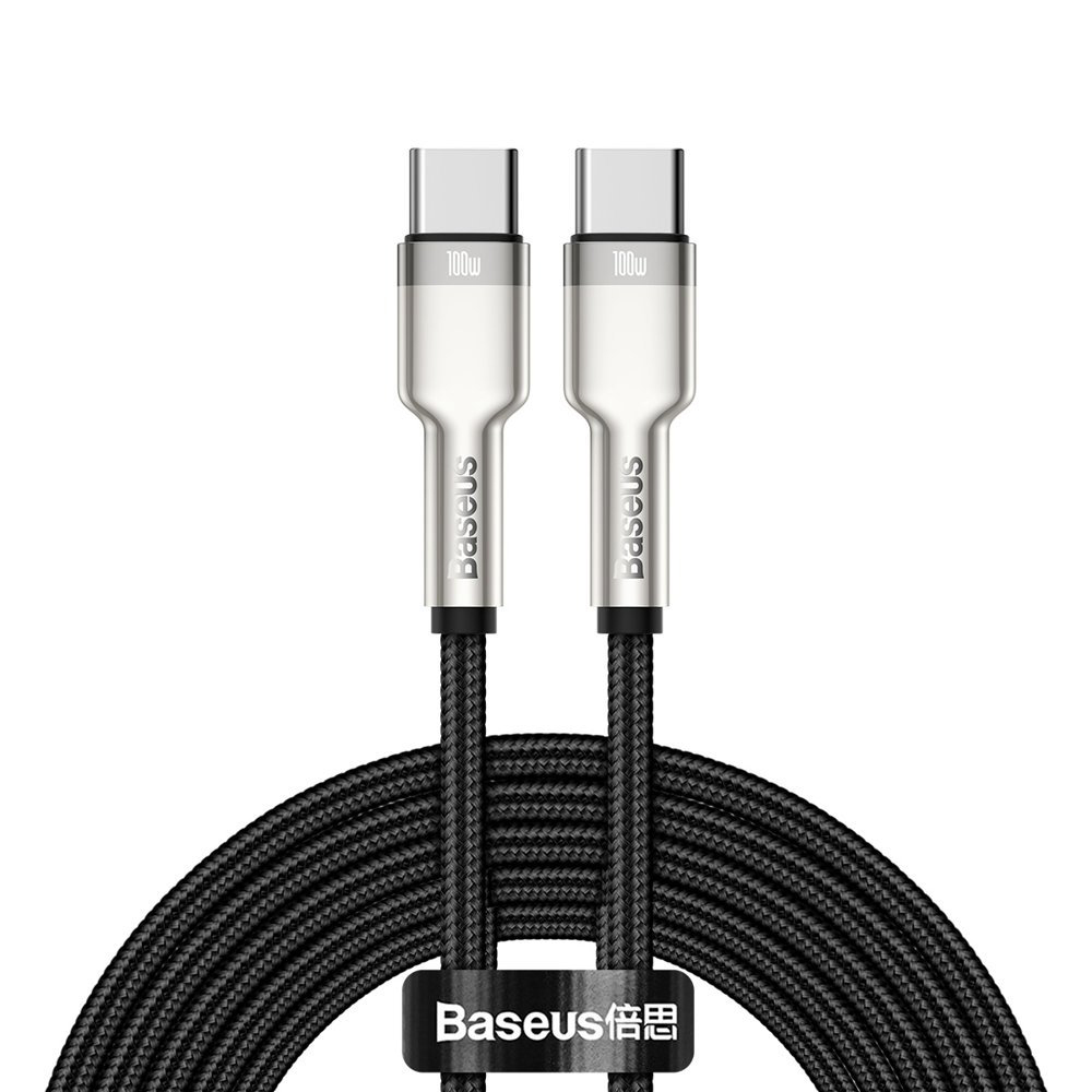 Baseus - Data Cable Cafule Series Metal (CATJK-D01) - Type-C to Type-C