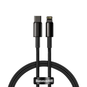 Baseus CATLWJ-01 Lightning - USB-C PD cable 20W 480Mb/s 1m - black