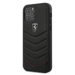 Ferrari FEHQUHCP12LBK iPhone 12 Pro Max 6.7" black/black hardcase Off Track Quilted