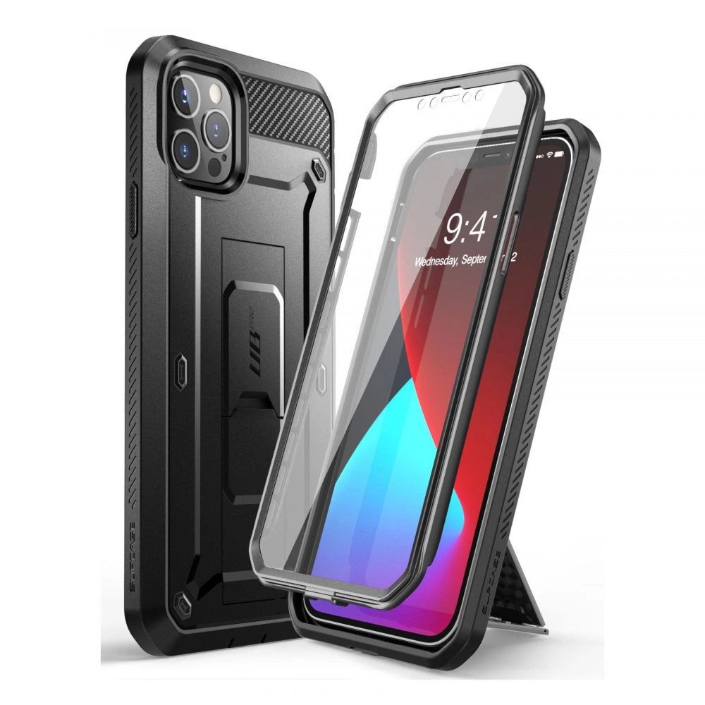 Supcase Unicorn Beetle Pro Case for iPhone 12 / iPhone 12 Pro - Black