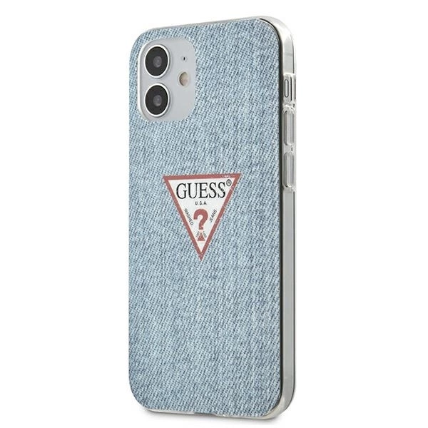 Guess GUHCP12SPCUJULLB iPhone 12 mini 5.4" blue/light blue hardcase Jeans Collection