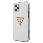 Guess GUHCP12MPCUCTLWH iPhone 12/12 Pro 6.1" white/white hardcase Triangle Collection