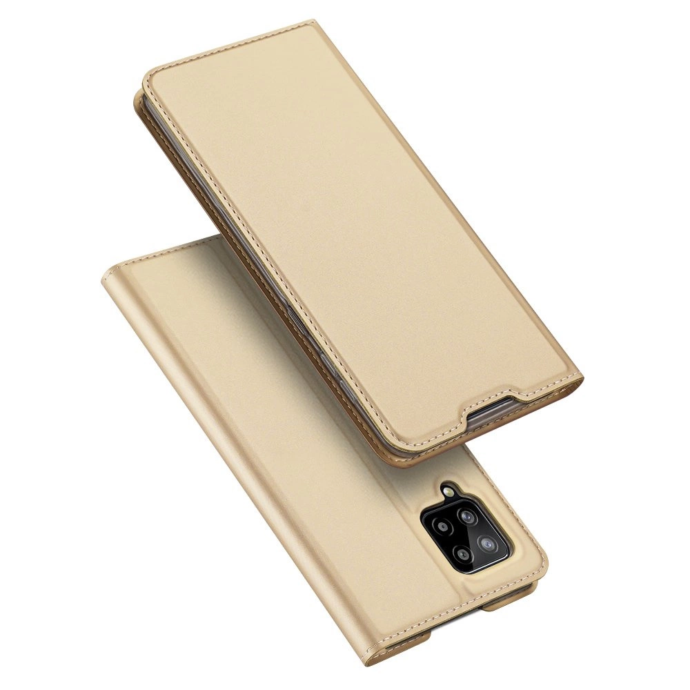 DUX DUCIS Skin Pro Bookcase type case for Samsung Galaxy A42 5G golden