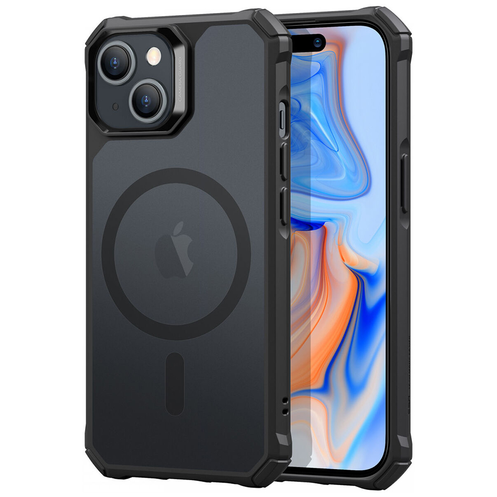 ESR - Air Armor HaloLock - iPhone 15 Plus - Frosted Black