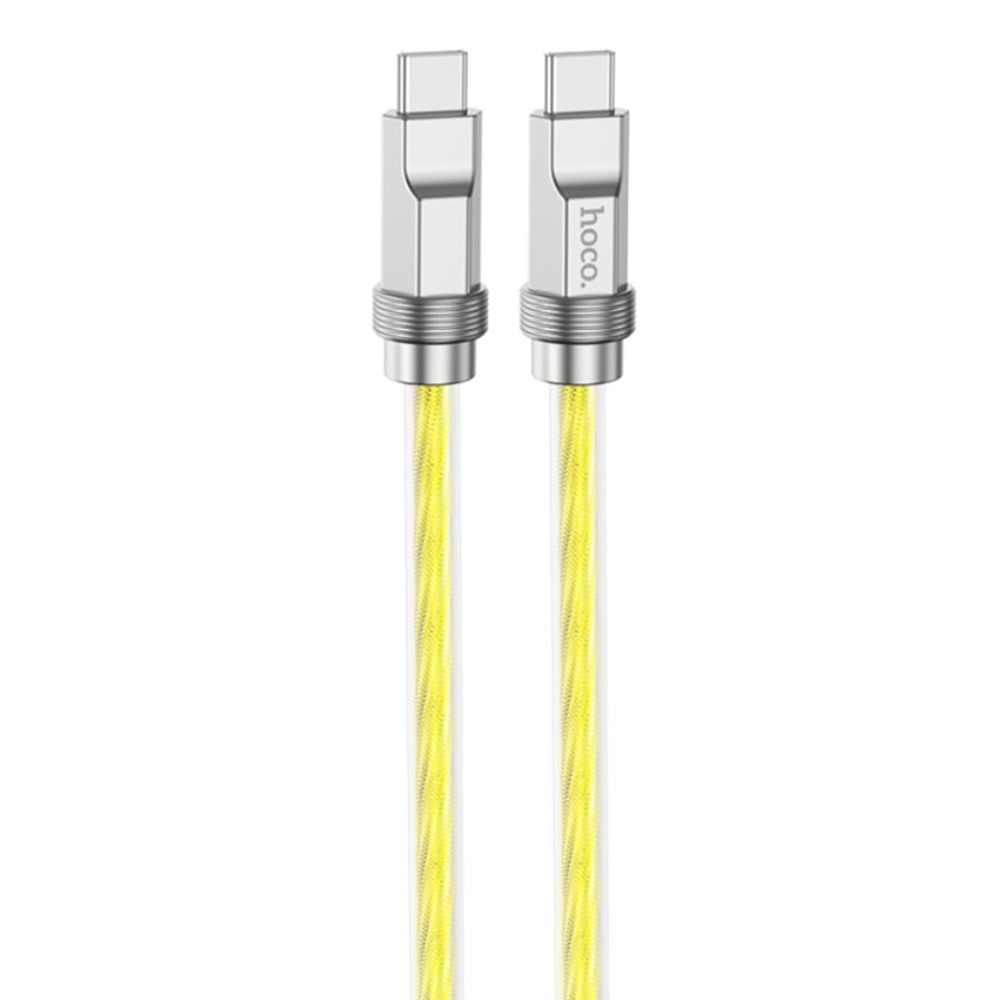 Hoco - Data Cable Crystal (U113) - Type-C to Type-C PD100W