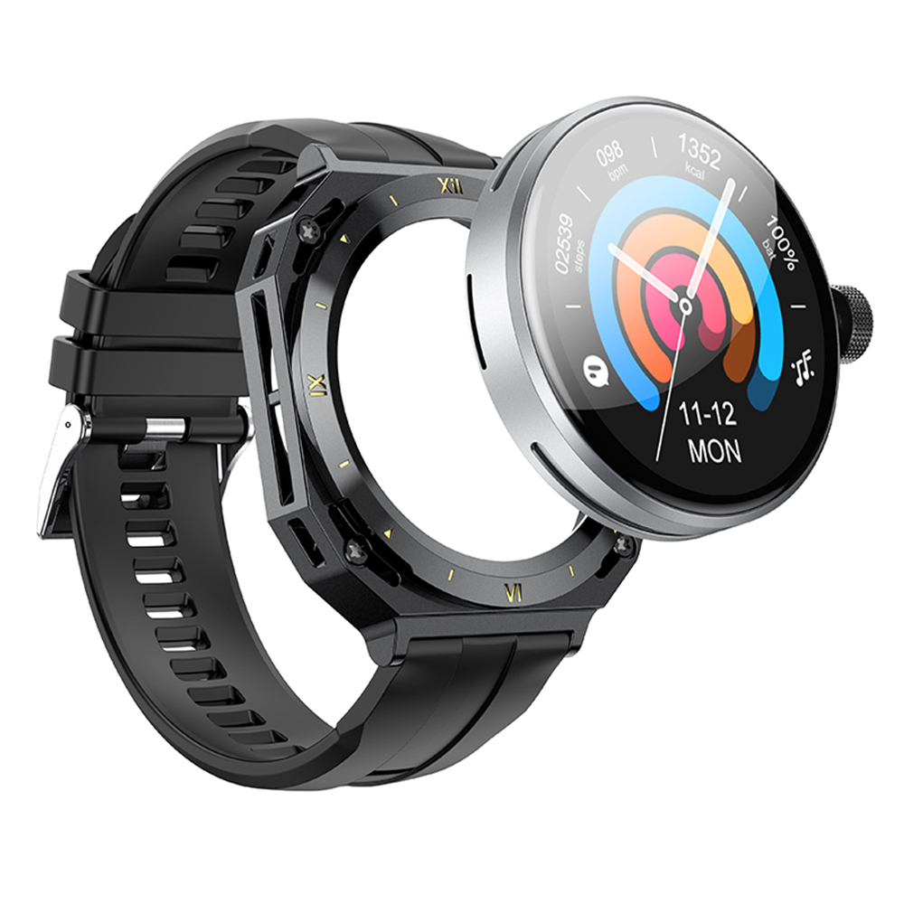 Hoco - SmartWatch Smart Sports (Y14) - with 2 Metal Cases and Watchbands